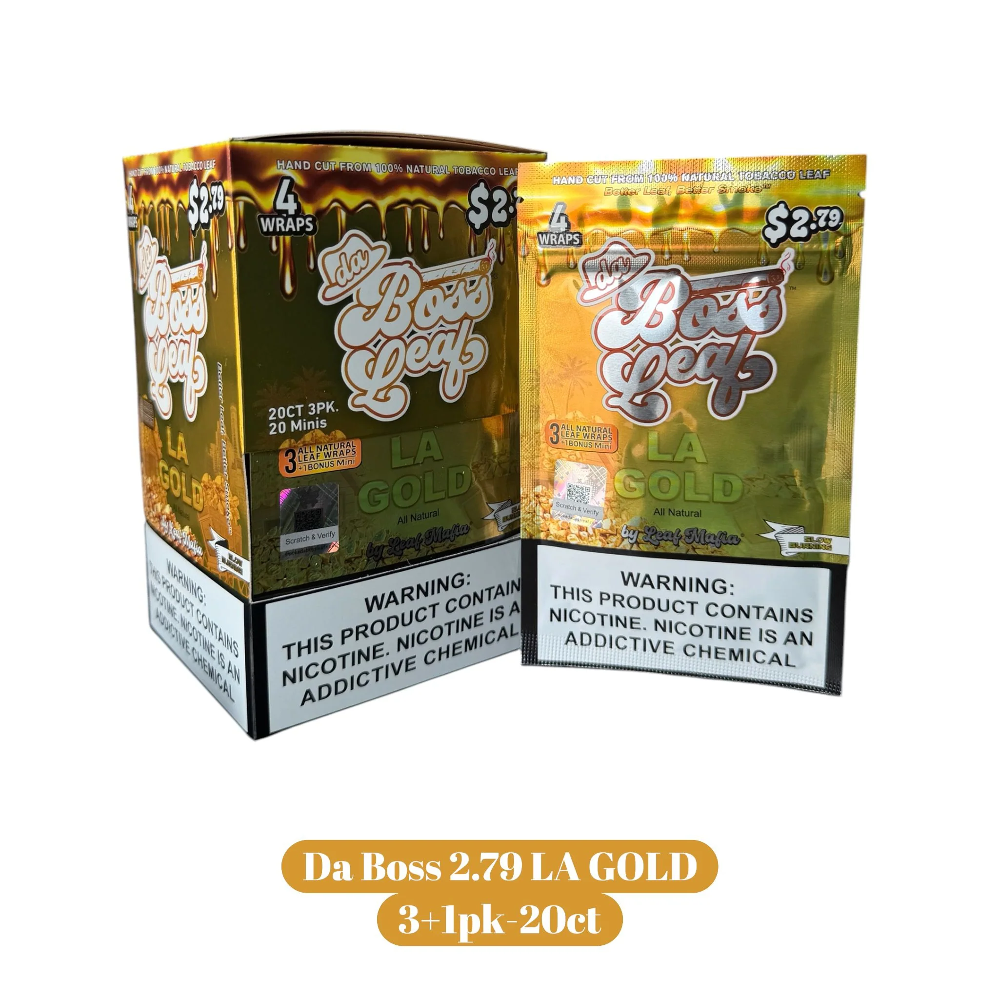 Da Boss 2.79 Leaf 3+1pk-20ct - Image 12