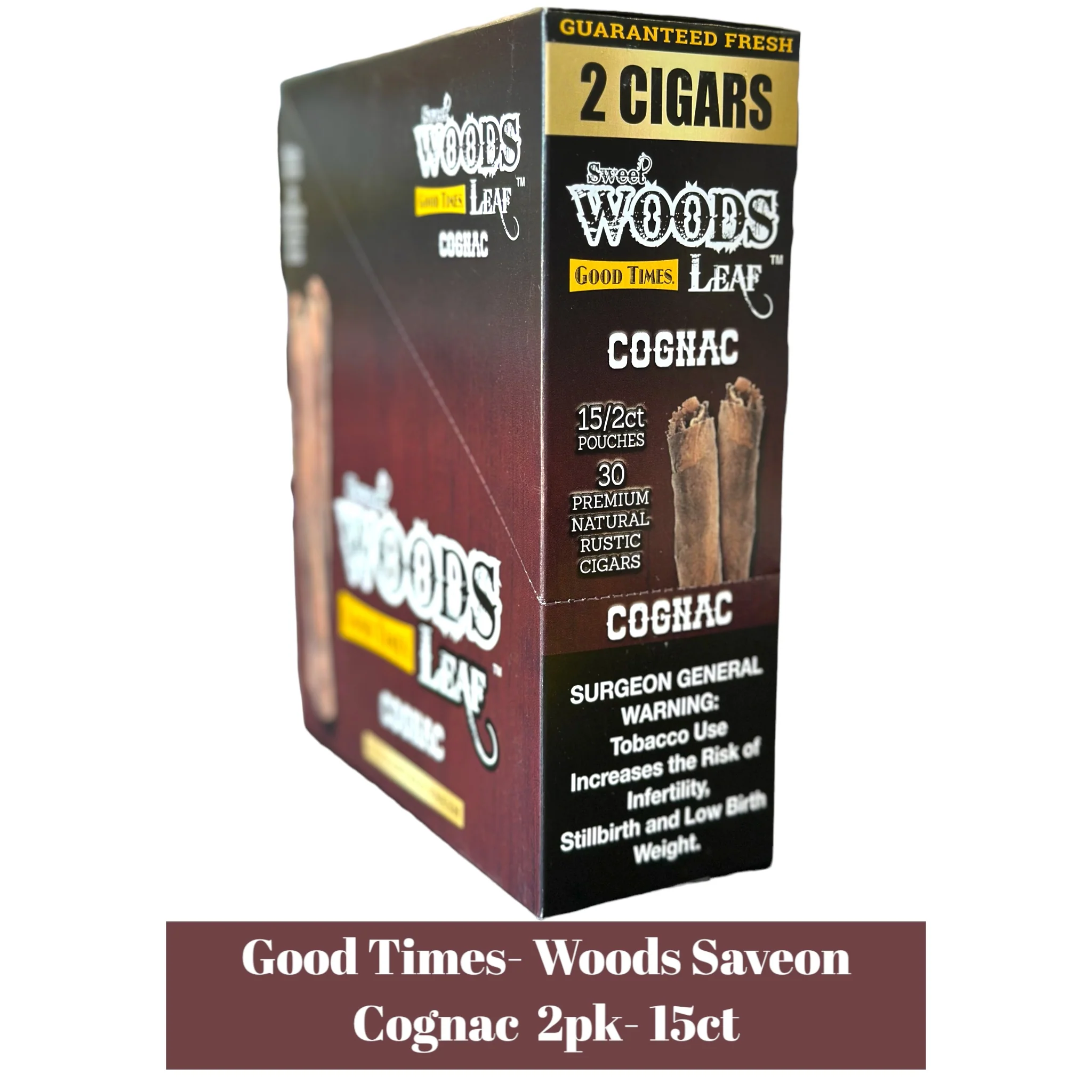 Good Times Woods Saveon Cigarillos Pouch 2pk Display- 15ct - Image 10