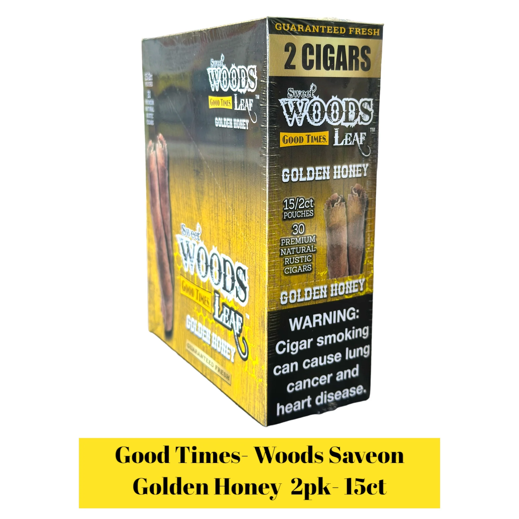 Good Times Woods Saveon Cigarillos Pouch 2pk Display- 15ct - Image 11