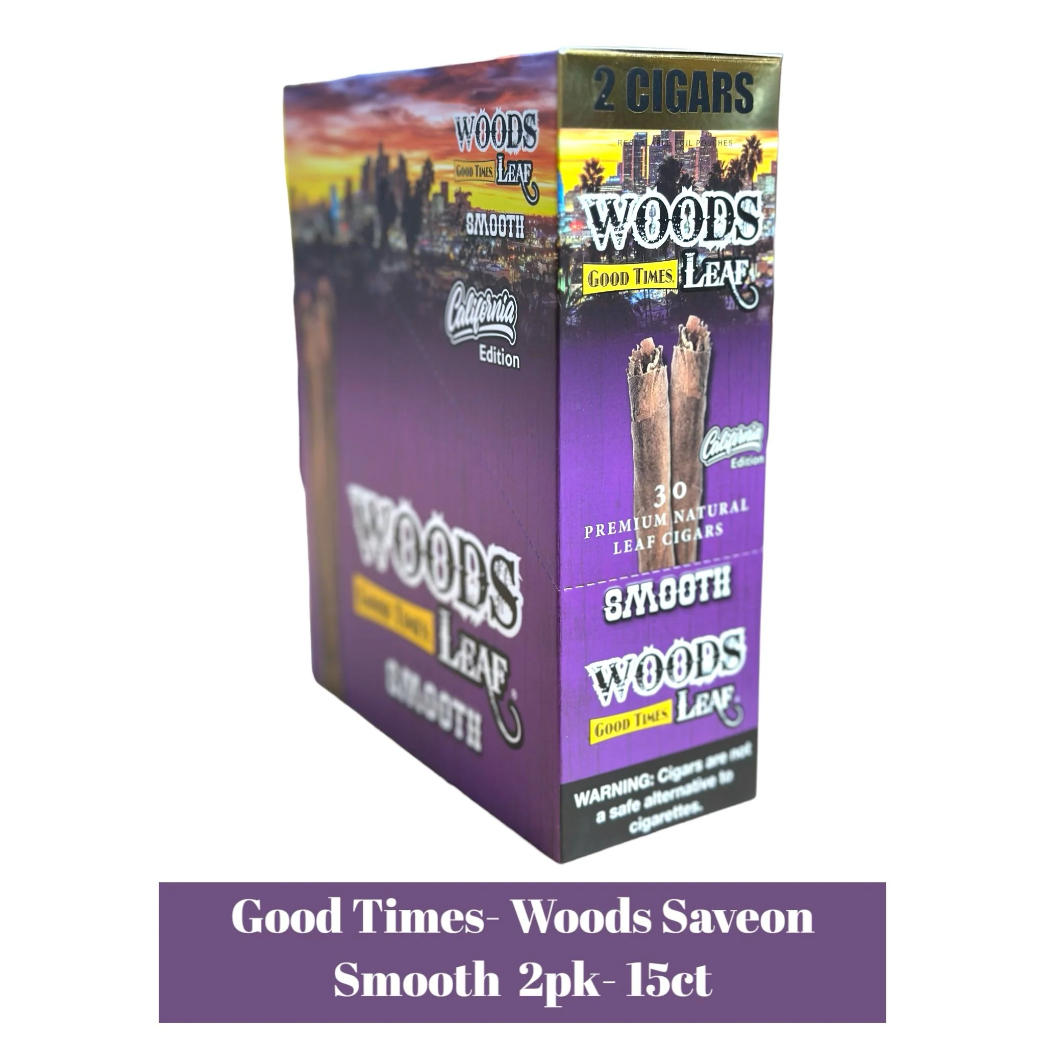 Good Times Woods Saveon Cigarillos Pouch 2pk Display- 15ct - Image 17