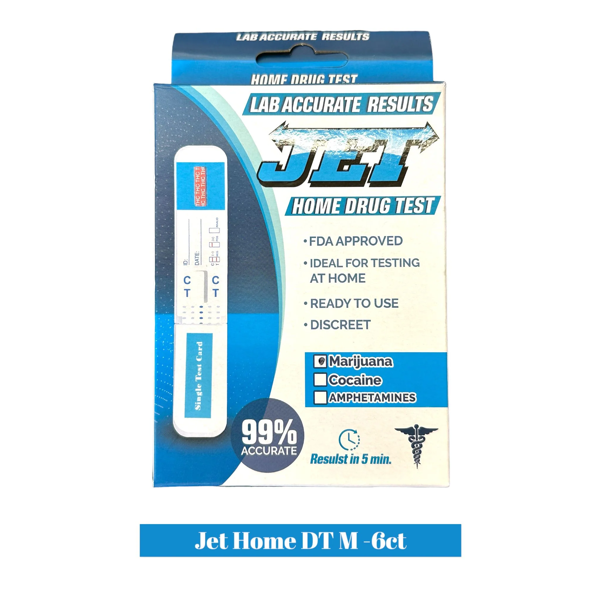Jet Home Drug Test Kit - 6ct - Image 3