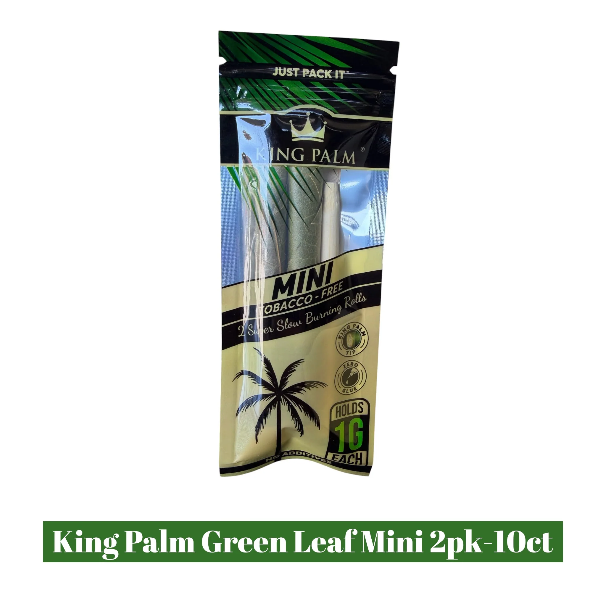 King Palm Green Leaf Mini 2pk-10ct - Image 2