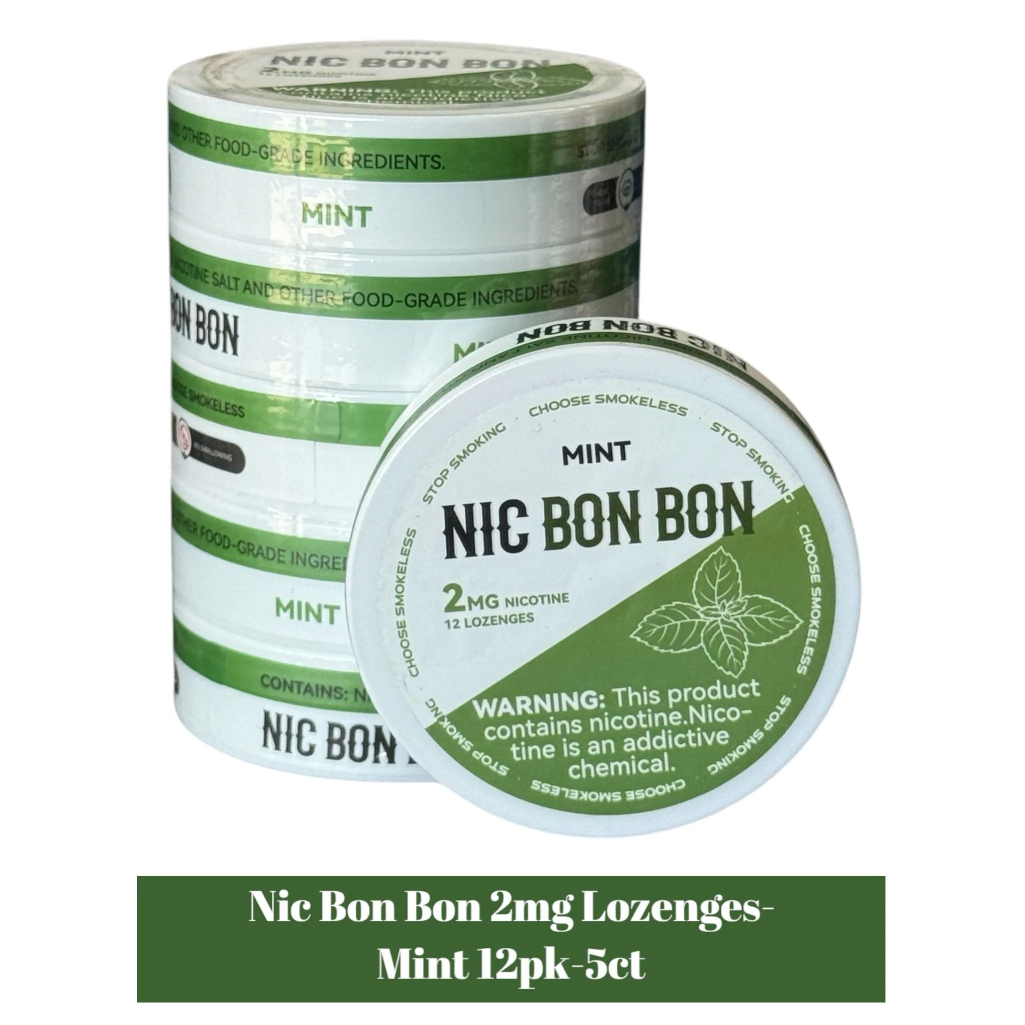 Nic Bon Bon 2mg Lozenges- 12pk-5ct - Image 6