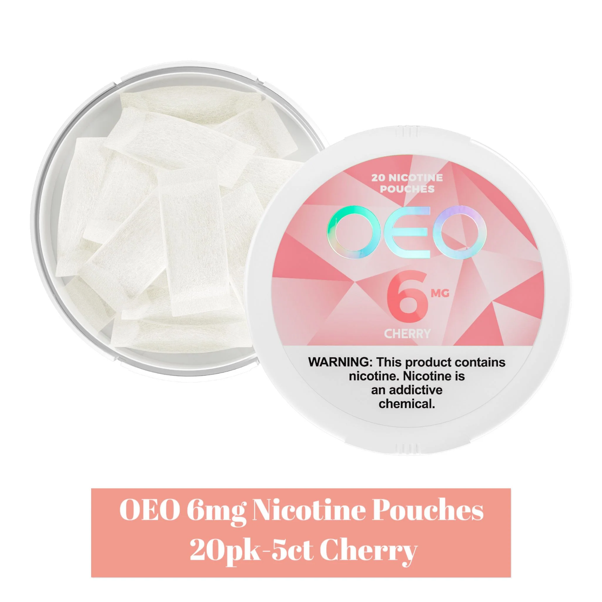 OEO Nicotine Pouch 6mg 20pk- 5ct - Image 2