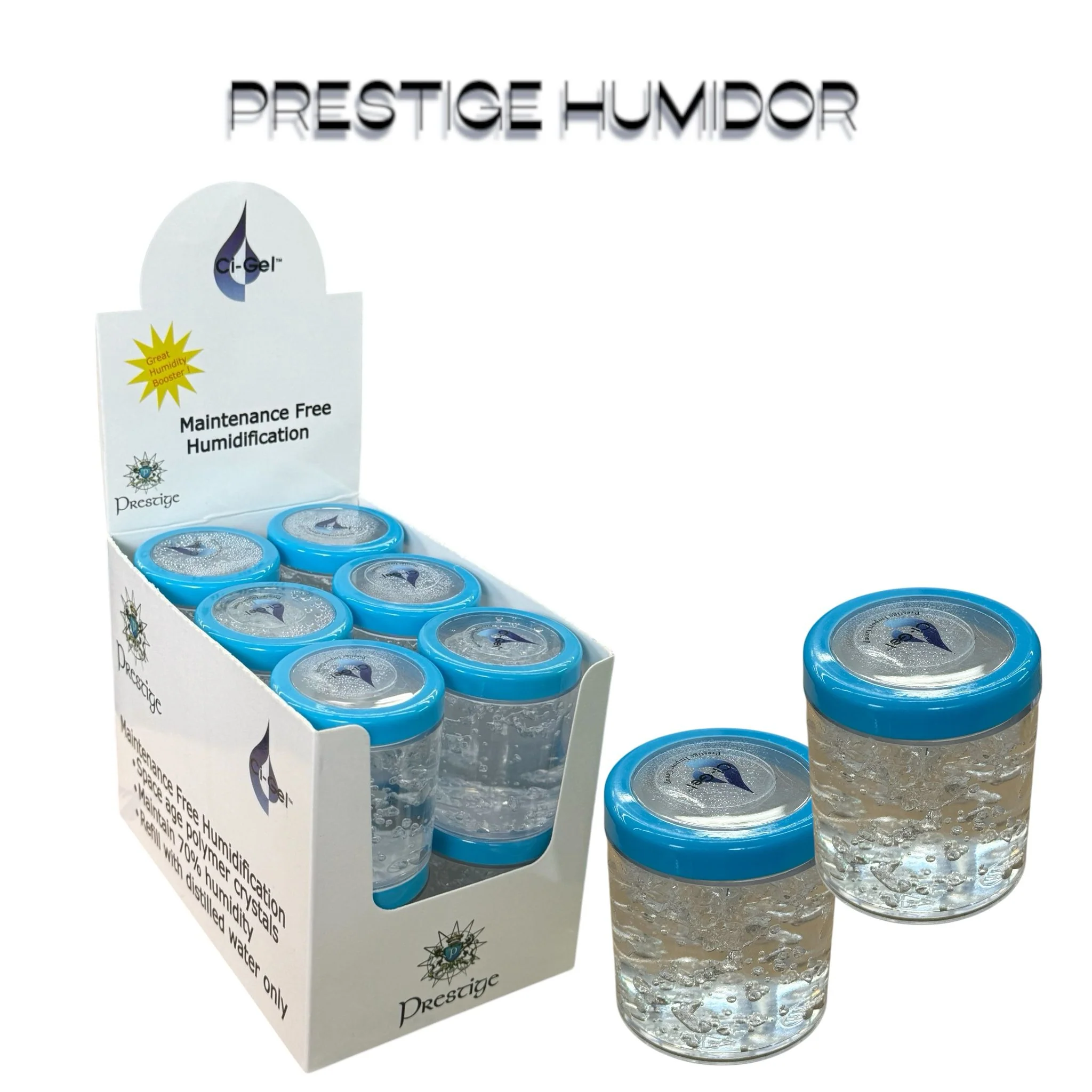 Prestige Crystal Gel Humidifier 2oz-12ct