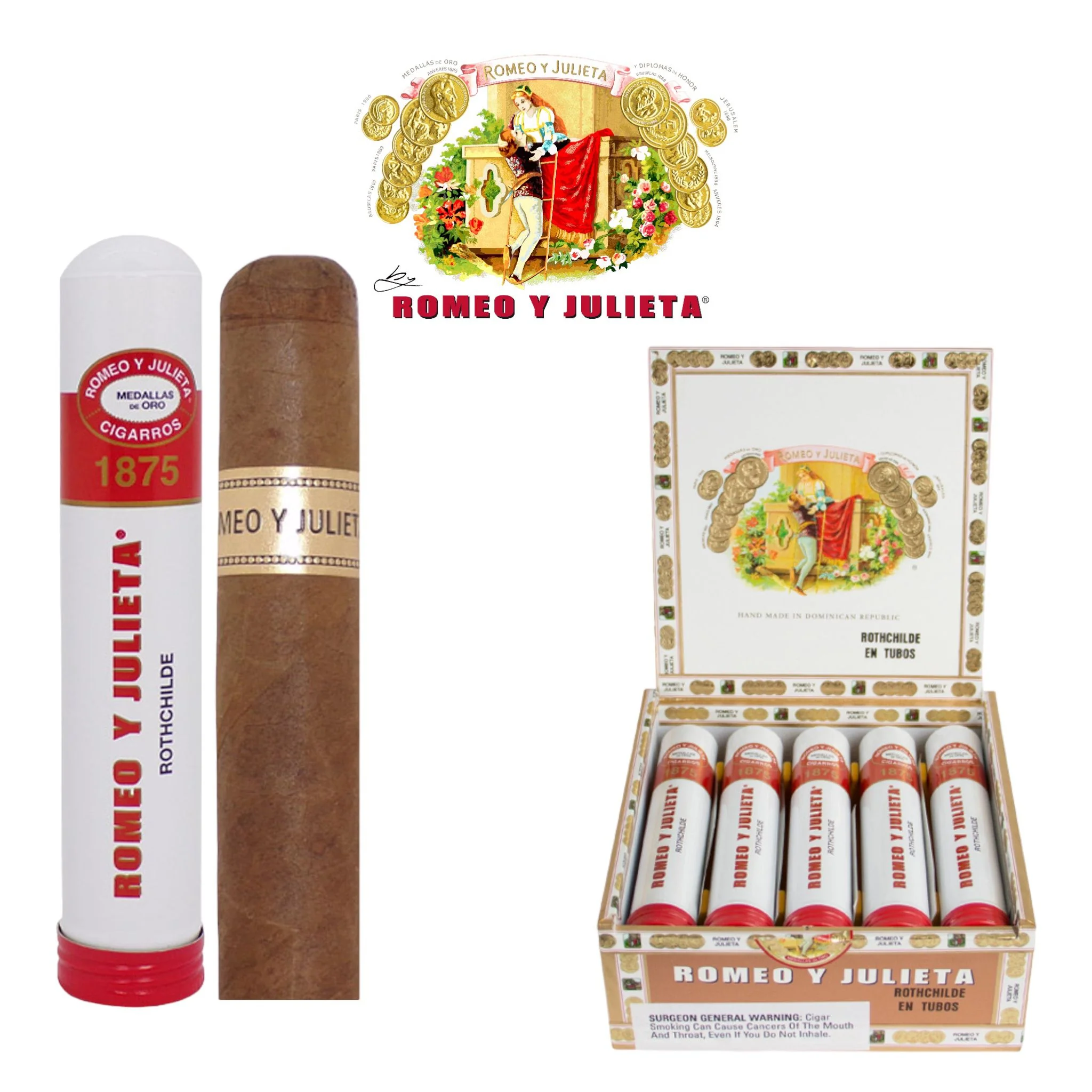 Romeo & Juliet Rothschilds Tubo -10ct