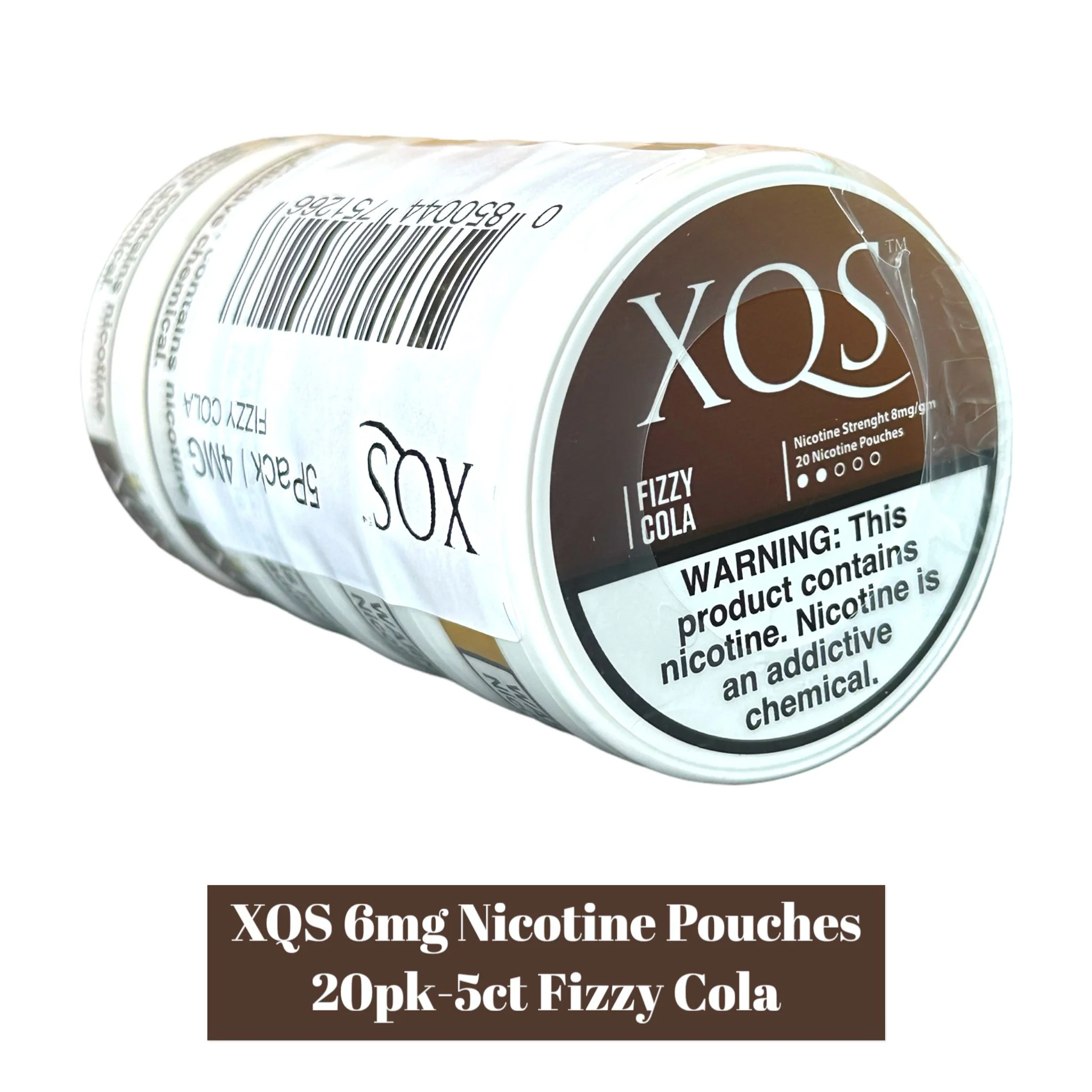 XQS Nicotine Pouches 6mg 20pk- 5ct - Image 3